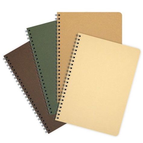 Dark Academia School Supplies, Paper Binding, Green Academia, Brown Forest, Pretty School Supplies, Organizer Planner, Creative Notebooks, Plain Notebook, Simple Notebook