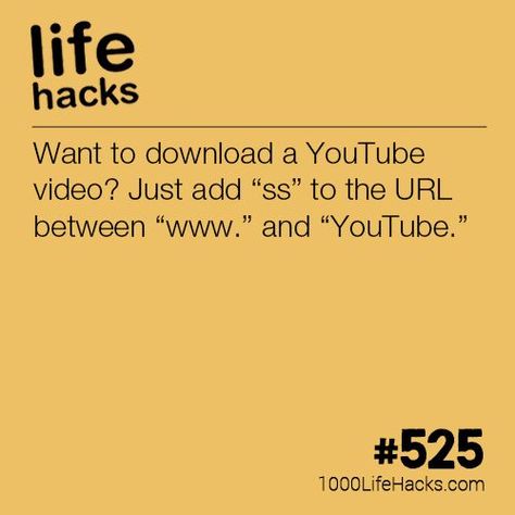 Instantly Download Any Youtube Video | 1000 Life Hacks | Bloglovin’ Messi Life, Life Hacks Youtube, 1000 Lifehacks, Hacking Websites, Youtube Hacks, Computer Help, 1000 Life Hacks, Technology Hacks, Life Hacks Computer