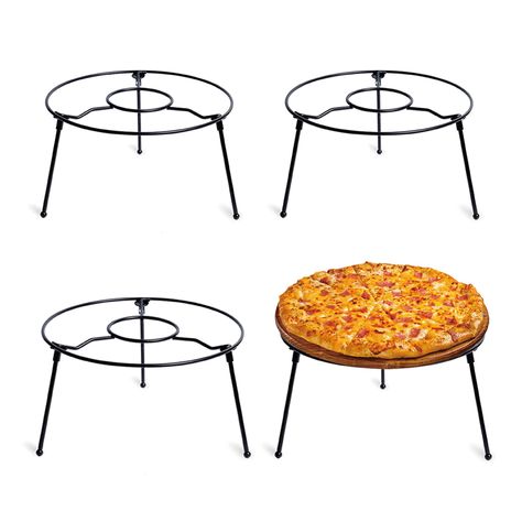 PRICES MAY VARY. The pizza holder stand pan rack riser - great display way to serve pizza, appetizers, desserts and any other plated desserts, foods, and appetizers Pizza holder stand pan rack riser is ideal for serving at any cafe settings ,restaurant and bar or for the enthusiastic at home chef and buffet table Pizza holder stand pan rack riser with scratch-resistant black powder-coating proved durability while adding a sophisticated look, ideal for all themes, home decorations and party Iron Italian Pizza Wedding, Pizza Table Display, Pizza Display For Party, Pizza Holder, Pizza Stand, Pizza Display, Pizza Station, Pizza Wedding, Oven Ideas