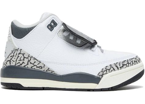 JORDAN 3 RETRO HIDE N' SNEAK (PS) Harrods London, Baby Nike, Shoes Sneakers Jordans, Jordan 3 Retro, Adidas Kids, Hot Sneakers, Jordan 3, Black Iron, Kids Nike