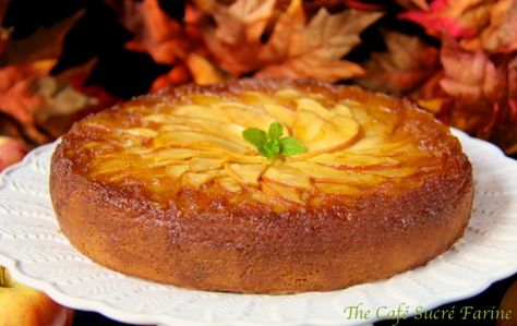 The Café Sucré Farine: French Apple Cake - A Great Recipe, A Give-Away & A Guessing Game Cafe Sucre Farine Recipes, Lemon Yogurt Cake, French Apple Cake, Seasonal Desserts, Torte Cupcake, Lemon Yogurt, Apples And Cheese, Yogurt Cake, The Cafe