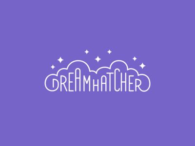 Cloud factory Dream Logo, Design Alphabet, Gfx Design, 타이포그래피 포스터 디자인, Inspiration Logo Design, Typography Letters, Kids Logo, Typography Logo, 로고 디자인