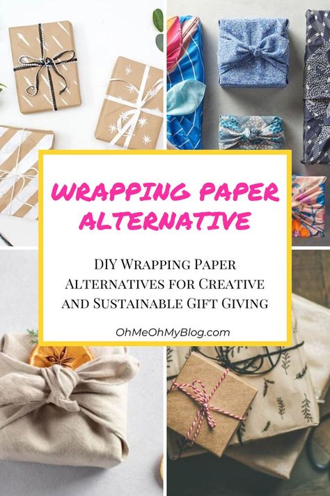 Go green this holiday season with our DIY wrapping paper alternatives. Learn how to use sustainable materials for beautifully wrapped gifts that are both eco-friendly and stylish. 🎁♻️ Wrapping Paper Alternatives, Sustainable Wrapping Paper, Sustainable Gift Wrapping Ideas, Eco Friendly Wrapping Ideas, Diy Fabric Wrapping Paper, Cute Wrapping Ideas Birthday, Sustainable Christmas Wrapping, Sustainable Wrapping, Reusable Wrapping Paper