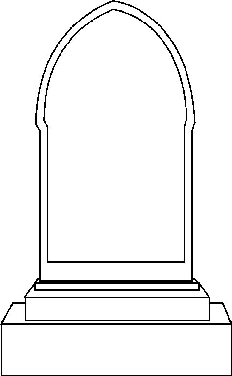 Blank Tombstone Template, Tombstone Outline, Tombstone Designs Drawing, Grave Drawing, Tombstone Drawing, Gravestone Drawing, Halloween Headstone, Tombstone Designs, Halloween Graveyard