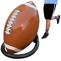 Football Trunk Or Treat, Party Carnival Games, Football Party Birthday, Football Games For Kids, Rookie Of The Year Birthday, Football Party Games, Inflatable Island, Parade Float Supplies, Football Party Supplies