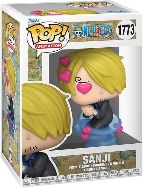 Amazon.com: Funko Pop! Animation: One Piece - Sanji : Toys & Games Funko Pop One Piece, One Piece Pop, The Straw Hat Pirates, Vinyl Display, One Piece Merchandise, Straw Hat Pirates, Mini Figurine, Pop Figures, Funko Pop Vinyl