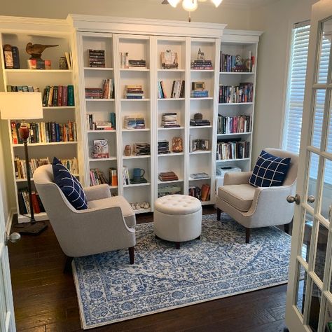 Custom made bookcase Murphy bed that we installed last week Murphy Bed Hidden Bookcase, Best Murphy Bed Designs, Murphy Bed With Bookcases, Murphy Bed In Library, Hidden Murphy Bed Ideas, Zoom Room Murphy Bed, Office Murphy Bed Ideas, Murphy Bed Library Guest Bedrooms, Murphy Bed With Tv