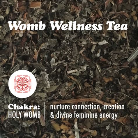 Womb Chakra, Chakra Tea, Red Clover Flower, Herbs For Healing, Fenugreek Seed, Nettle Leaf, Tea Herbs, Magickal Herbs, Womb Healing