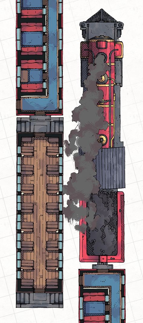 Our 2-Minute Passenger cars, FREE map assets for D&D / Dungeons & Dragons, Pathfinder, Warhammer and other table top RPGs. Tags: car, dwarf, eberron, old west, passenger car, steam train, steampunk, train, wild west Wild West Battle Map, Dnd Train Battle Map, Steampunk Train Art, Dnd Steampunk Battle Map, Dnd Western Map, Dnd Train Map, Train Battlemap, Dnd Map Assets, Old West Train