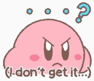 Kirby Couple Pfp, Kirby Blushing, Kirby Wholesome, Kirby Reaction Pics, Kirby Reaction, Kirby Random, Angry Kirby, Kirby Meme, Kirby Aesthetic