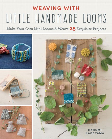 Join the biggest trend in miniature with over 20 cute projects to weave, wear or display. Cardboard Loom, Rug Punching, Paper Beads Diy, Wool Jewelry, Circle Loom, Fiber Weaving, Craft For Children, Pin Loom, Boro Stitching