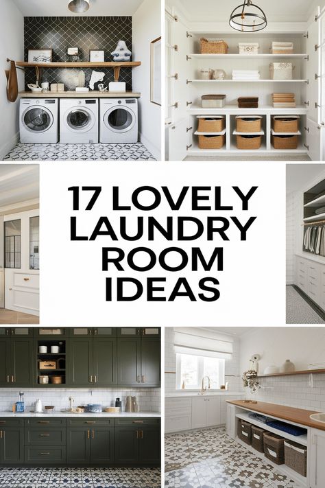 Follow the link for more laundry room design ideas. 🏡✨ Transform your laundry room with these gorgeous design tips. Whether you're updating your laundry area with modern appliances, incorporating storage solutions, or adding a touch of vintage flair, this article has you covered. Perfect for anyone looking to create a dream laundry room that’s as functional as it is beautiful. 💡🧺 Laundry Room Design Ideas, Clean And Organized Home, Dream Laundry Room, Modern Appliances, Laundry Area, Organized Home, Laundry Room Ideas, Laundry Room Design, Room Design Ideas