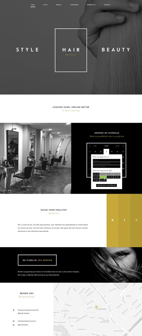 Hair Salon Web Design, Hair Salon Website Design, Salon Website Design, Beautiful Web Design, Salon Names, Visual Style, Design Quote, Beauty Salon Interior, Ecommerce Website Design