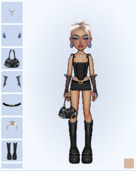 Profile: gaby_sabatino15 Gyaru Everskies, Bratz Doll Outfits, Everskies Outfits, Sky Fit, Fashion Gal, Boujee Outfits, Club Fits, Doll Outfits, Fashionable Outfits