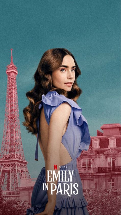 Emily In Paris Wallpaper, Emily In Paris Aesthetic, Lily Jane Collins, Paris Movie, Decor Shelves, Movies To Watch Teenagers, British Tv Series, Girly Movies, American Series