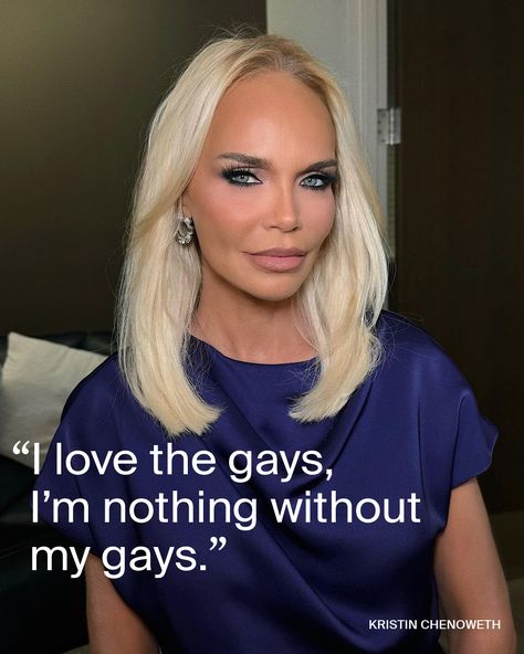 Mother alert 🚨⁠ ⁠ In a recent red carpet interview with Out Magazine at the LA Wicked premiere, Kristin Chenoweth opened up about her love of the queer community.⁠ ⁠ "Hi icon, it's good to see you, the gays love you, as usual," said the interviewer.⁠ ⁠ "I love the gays," Chenoweth responded, before erupting into song, "I'm nothing without my gays." ⁠ ⁠ Chenoweth originated the role of Glinda in the Broadway version Wicked and was joined at the premiere by her former co-star Idina Menzel, who ... Wicked Premiere, Red Carpet Interview, Kristin Chenoweth, Out Magazine, Idina Menzel, Good To See You, Without Me, Gay Love, See You