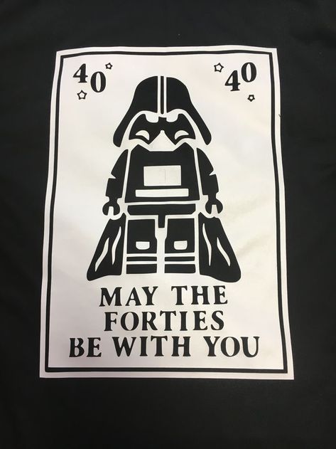 Happy Birthday Wishes 40th, Star Wars Theme Party, Birthday Memes, Funny Happy Birthday Wishes, 40th Birthday Funny, Turning 40, 40th Birthday Shirts, 50th Birthday Shirts, 40th Birthday Decorations