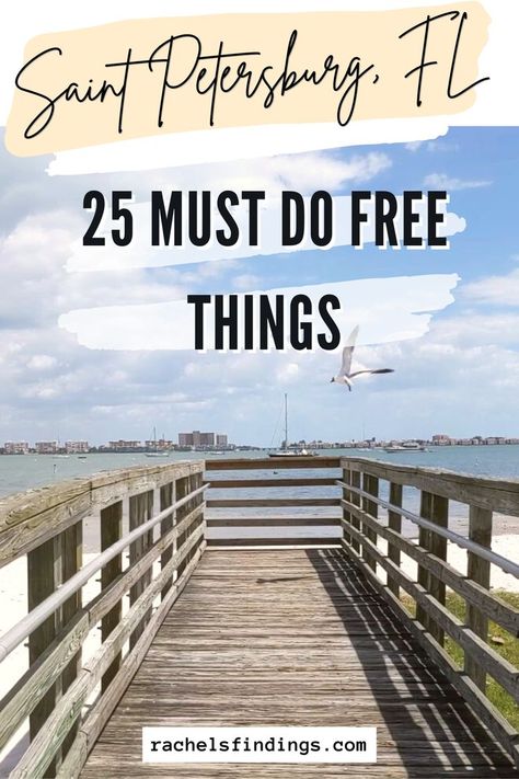 Things To Do For Free, Florida Vacation Spots, St Pete Florida, Florida Travel Destinations, Clearwater Beach Florida, Florida Adventures, St Pete Beach, Saint Petersburg Russia, St Petersburg Fl