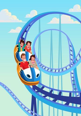 Roller Coaster Drawing, Fair Rides, Europa Park, Theme Parks Rides, Coaster Art, Bear Drawing, Amusement Park Rides, Parc D'attraction, Fun Fair