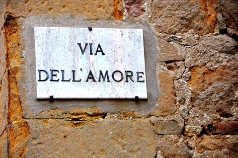 Street of love in Italy. Street of love in Pienza, Italy . Love conceptual image , #affiliate, #Italy, #love, #Street, #Pienza, #image #ad Exterior House Green, Pienza Italy, Love In Italy, Conceptual Image, Italy Love, House Green, Italian Street, Italian Phrases, Mediterranean Blue