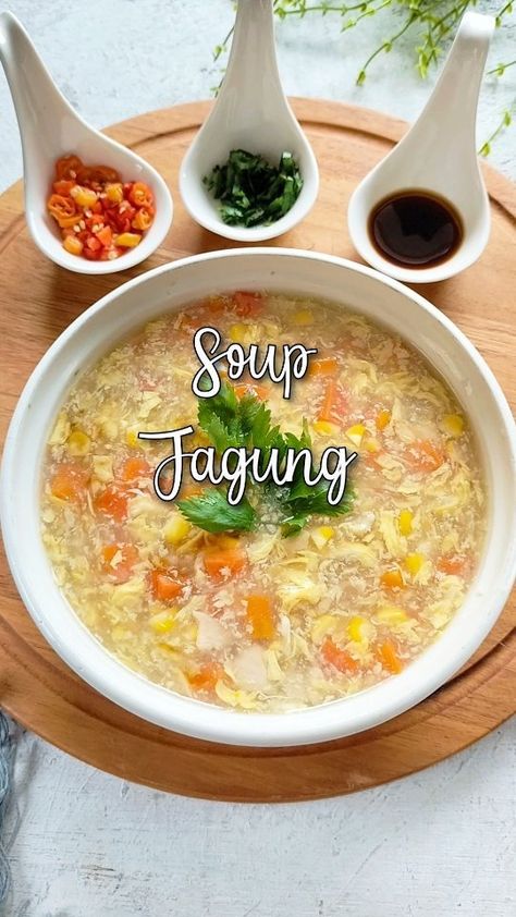 Bahan dan Cara membuat Sup Jagung Wortel Ayam https://resepmamiku.com/sup-jagung-wortel-ayam-christinsetiorini Sup Jagung, Resep Simple, Sup Ayam, Cooking Tutorials, Videos Cooking, Food Recepie, Food Videos Cooking, Diy Food, Diy Food Recipes