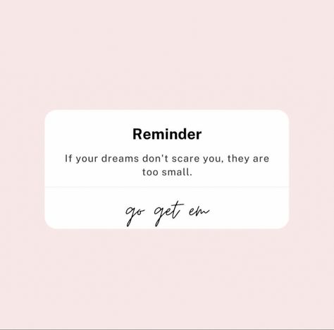 If your dreams don’t scare you, they are too small. | Inspirational Quote Do What Scares You Quotes, If It Doesnt Scare You Quote, Don't Be Scared Quotes, If Your Dreams Dont Scare You, If You Cant Beat The Fear Do It Scared, Scared Quotes, If Your Dreams Don't Scare You They Aren't Big Enough, If You’re Scared Of Doing It Do It Scared, Thirty Nine