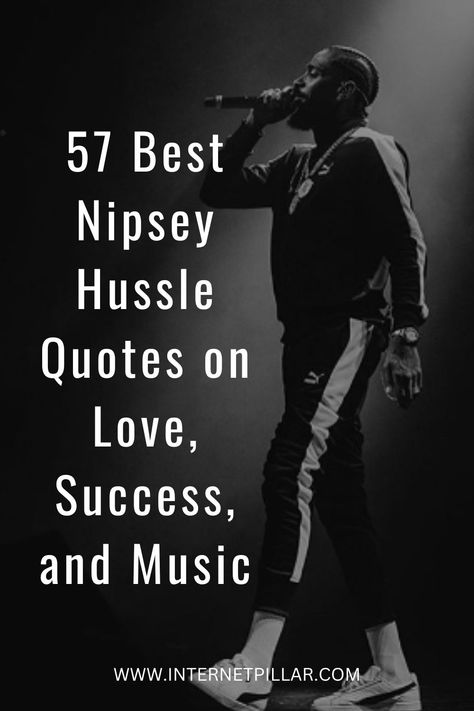 57 Best Nipsey Hussle Quotes on Love, Success, and Music - #quotes #bestquotes #dailyquotes #sayings #captions #famousquotes #deepquotes #powerfulquotes #lifequotes Nipsey Hussle Quotes Loyalty, All Money In Tattoo Nipsey Hussle, Nipsey Hussle Quotes Motivation, Rap Quotes Deep, Nipsey Hussle Quotes, Best Tupac Quotes, Fatherhood Quotes, Homie Quotes, Hustle Quotes Motivation