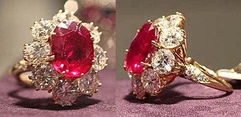 Elizabeth Taylor Ring, Christmas Rings Jewelry, Elizabeth Taylor Jewelry, Richard Burton, Ruby And Diamond Ring, Ruby Rings, Van Cleef And Arpels, Classy Jewelry, Ruby Jewelry