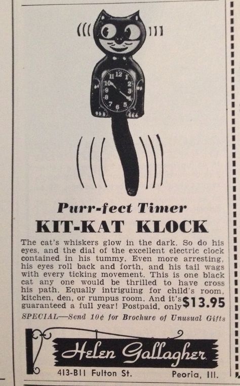 Kit Kat Clock, Kit Cat Clock, Electric Clock, Cat Clock, Mcm Design, Nostalgic Images, Interesting Pictures, Clock Tattoo, Cat Whiskers