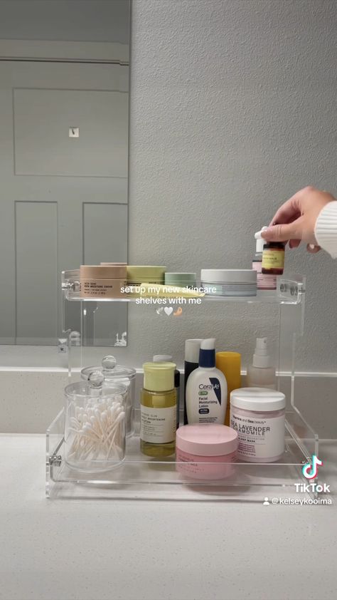 Shop Acliys Bathroom Organizer … and other curated products on LTK, the easiest way to shop everything from your favorite creators. Bathroom Skincare Organization, Skincare Organization Bathroom, Skincare Shelves, Bathroom Countertop Organization, Fragrance Free Skin Care, Care Organization, Bathroom Countertop, Skincare Organization, Small Bathroom Storage