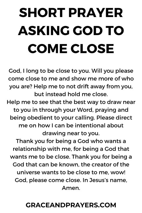 Are you looking for prayers to get closer to God? Regardless of why you feel that you've strayed, we'll share a prayer to help you feel closer. Prayer For Getting Closer To God, Prayers To Grow Closer To God, How To Feel Closer To God, Prayer For Gods Presence, Prayers To Get Closer To God, Prayer To Get Closer To God, Becoming Closer To God, Prayer For Thanks To God, Ways To Get Closer To God