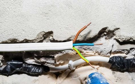 Rewiring Your Home? How to Do It Right the First Time Electrical Wiring Outlets, Electrical Inspection, Home Structure, Electrical Problems, House Wiring, Outlet Plates, Electrical Panel, Garden Features, Wall Outlets