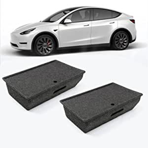 Tesla Model Y Accessories 2023, Felt Texture, Under Seat Storage, Must Have Car Accessories, Compartment Organizer, Tesla Model Y, Seat Storage, Car Accessory, Storage Tray