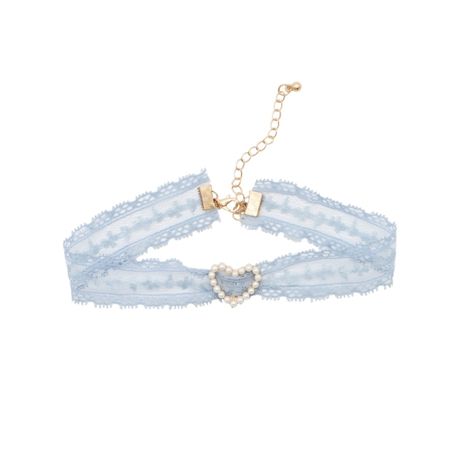 US $2.59 50％ Off | Romantic Blue Lace Velvet Choker Necklace Jewelry For Women Jewelry Girlfriend Bride Wedding Party Jewelry Valentine's Gift Gothic Kawaii, Romantic Blue, Lace Choker Necklace, Blue Choker, Velvet Choker Necklaces, Lace Choker, Velvet Choker, Velvet Lace, Romantic Gift