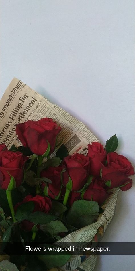 Red roses/rose bunch/flower bunch Flowers Wrapped In Newspaper, Rose Bunch, Bunch Of Roses, Bunch Flower, Flower Bunch, Bunch Of Flowers, Newspaper, Red Roses, Bouquets