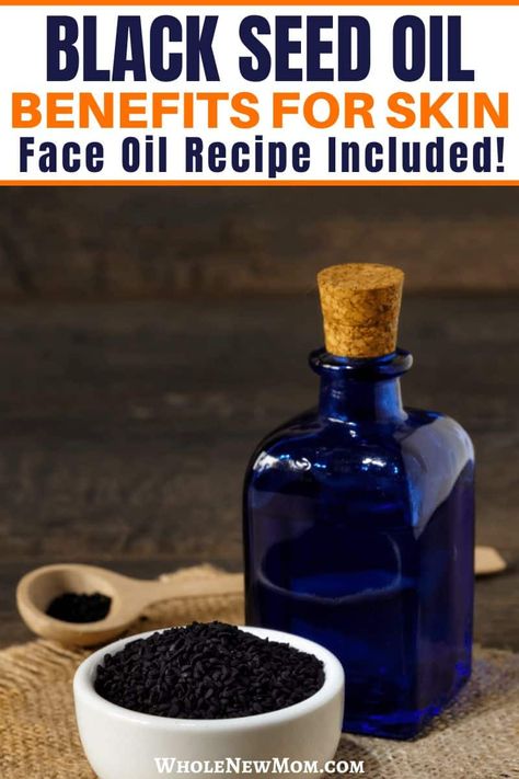 Have you heard about black cumin seed oil? Learn about the amazing Benefits of Black Cumin Seed Oil for Skin and get a recipe for a luxurious skin elixir recipe for your best skin ever! Black Seed Oil For Face, Black Cumin Seed Recipes, How To Make Black Seed Oil At Home, Black Seed Oil Recipes, Black Cumin Seed Oil Benefits, Cumin Benefits, Face Oil Recipe, Oil Benefits For Skin, Black Seed Oil Benefits