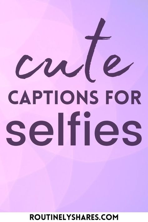 Find the best cute selfie captions for Instagram that are cute, funny or short. Perfect for that felt cute post or story. Catchy Captions For Instagram Selfies, Feeling Cute Captions Instagram, Selfie Quotes Short, Cute Selfie Quotes, Cute Quotes For Selfies, Cute Selfie Captions, Funny Selfie Captions, Cute Short Captions, Insta Captions For Selfies