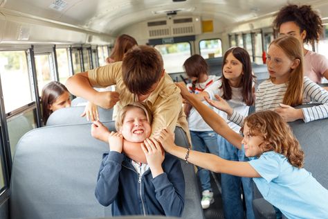 School Classmates Aesthetic, School Bus Pictures, Scary Kids, New School Aesthetic, By Bus, Student Behavior, Going To School, School Aesthetic, Passion Project