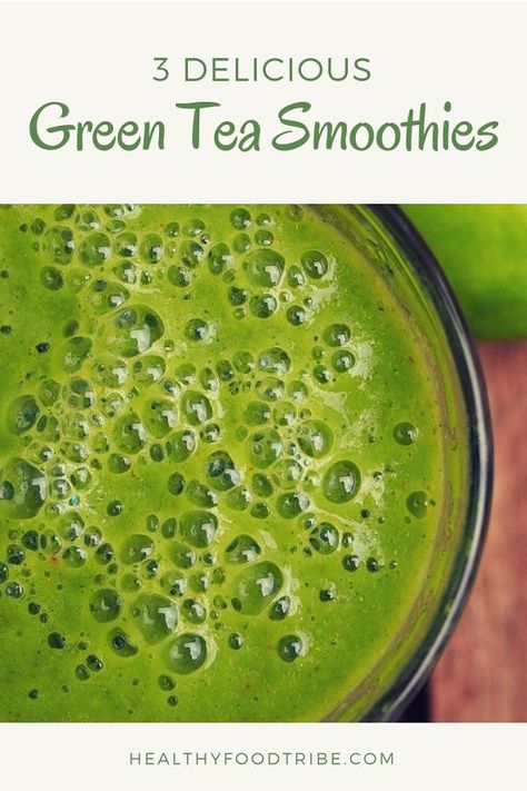 Smoothie Ratio, Tea Starbucks, Lose Belly Fat Quick, Belly Fat Foods, Green Tea Smoothie, Benefits Of Green Tea, Tea Smoothie, Perfect Smoothie, Green Detox Smoothie