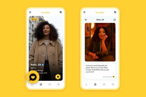 Bumble - How to Send a Compliment on Bumble Best Bumble Opening Lines, Bumble Icebreakers, Bumble Profile, Bumble App, Bumble Memes, Making The First Move, Conversation Topics, Head Start, Keep In Mind