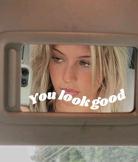 Bumper Sticker Aesthetic, Cute Car Ideas, Car Mirror Sticker, Good Mirror, Car Mirror Decals, Car Sticker Ideas, Pink Car Accessories, Mirror Vinyl, Car Poses