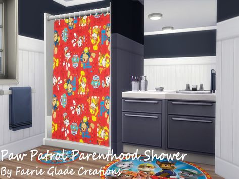 Sims 4 Paw Patrol Cc, Sims 4 Shower Recolor, Sims 4 Parenthood Shower Recolor, Sims 4 Shower Curtain, Sims 4 Shower Cc, Sims 4 Bathroom, Quartz Bathroom, Black Lagoon Anime, Open Showers