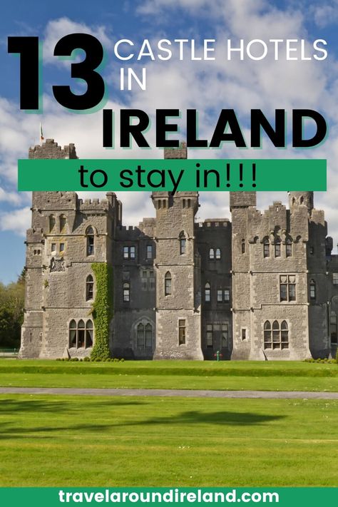 If you are looking for the best castle hotels in Ireland to stay like a king and queen, then this list is what you need. With ideas for castles to stay in Ireland across the length and breadth of the country, you are sure to find an Irish castle to enjoy during your trip to Ireland. Luxury, opulence and fine-dining experiences await you in these top castle hotels in Ireland. #travelaroundireland | Ireland castles | Irish castles | Castle Hotels in Ireland | Irish castle hotels Castle Hotels In Ireland, Stay In A Castle, Irish Castles, Castles In Ireland, Rooms For Rent, Castle Hotel, Ireland Vacation, Emerald Isle, Northern Ireland