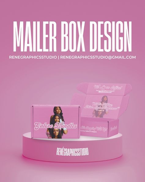 🔔New Service Alert🔔 We now offer Custom Mailer Box Designs Do you need a mailer box designed for your business? If yes, click the link in our bio to book this service. #graphicdesign #graphicdesigner #mailerbox #packaging #customgraphics #freelancegraphicdesigner #blackownedbusiness #bundles #wigs #explore #explorepage #creativedesign #booknow #hair New Service Alert, Mailer Box Design, Custom Mailer Boxes, New Service, Box Designs, Mailer Box, Custom Graphics, Freelance Graphic Design, Instagram Inspiration