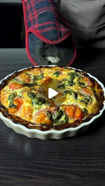 Eggs With Cream Cheese, Potato Pie, Quiche Recipes, Mediterranean Diet Recipes, February 19, Veggie Dishes, Egg Recipes, Mediterranean Recipes, Vegetarian Dishes