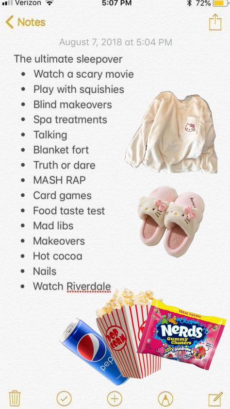 the ultimate sleepover #sleepover 90s Sleepover Games, Tp Sleepover Ideas, Sleepover Rules, Sleepover Supplies, Sleepover Bday, Sleepover Checklist, Hotel Sleepover, Sleepover Themes, Bsf Stuff