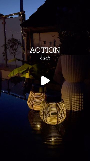 Emma‘s | interior | diy | deko | hacks on Instagram: "✨ Action hack - solar light ✨  Das Licht kann wahlweise mit einem Kleber befestigt werden oder so wie ich es gemacht habe. Ich habe die Drähte oben etwas gelöst, sodass sie zur Mitte zeigen und das Licht darauf platziert werden kann.  #solar #solarlights #actionhack #hack #hacks #balkony #balkonygarden #gardendesign #gardeninspiration #balkonien #balkoninspiration #balkonideen #actiondeutschland #solarlighting #solarlichter #lowbuget" Action Hacks Diy, Action Hacks, Action Diy, Diy Outdoor Lighting, Easy Diy Clothes, Diy Fashion Scarf, Diy Clothes Refashion, Shoe Lace Tying Techniques, Diy Camping