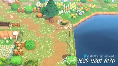 Looking for more designs? Need help finding your dream design? Join Animal Crossing: Island Design for 1000+ organized designs: https://discord.gg/8avKM8T #animalcrossing #ACNH #ACNHDesigns #valentines #spring #cottagecore #grass #path #ThePath Acnh Codes Path, Grass Path, Cottagecore Animal Crossing, Acnh Paths, Acnh Cottagecore, Forest Core, Path Ideas, Grass Pattern, Acnh Designs