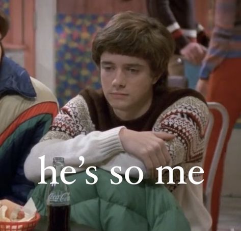 Eric That 70s Show, Lydia Core, Rory Core, That 70s Show Characters, Gender Crisis, Eric Foreman, That 70s Show Quotes, Topher Grace, Eric Forman