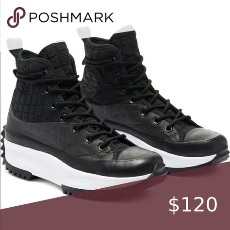 Converse Run Star Hike High Top Platform Sneaker Chuck Taylor All Star Gr82, All Star Run Star Hike, Converse Run Star Hike High Top, Run Star Hike High Top, Converse Run Star Hike, Converse Run, Run Star Hike, Converse Run Star, Unisex Shoes